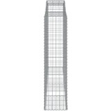  Lučne gabionske košare 6 kom 300x50x200/220cm pocinčano željezo | shoptok.hr