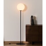 Kave Home Bela/črna stoječa svetilka s steklenim senčilom (višina 165 cm) Brisia – | Shoptok.si