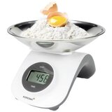 Korona CLEO kuhinjska vaga sa mjernom šalicom, digitalna Opseg mjerenja (kg)=5 kg bijelo-siva | Eponuda.ba
