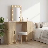  Toaletni stol Smeđa 102 x 33 x 135 cm Konstruirano drvo | shoptok.hr