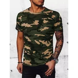 DStreet Men's camo khaki T-shirt