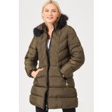 Dewberry Z6759 LADY COAT-KHAKI Cijene