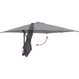 Vrtni suncobran Antracit 248,5 x 247,5 x 160 cm | shoptok.hr