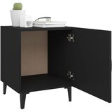  Noćni ormarići 2 kom crni od konstruiranog drva | shoptok.hr