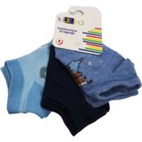 Kika Set čarapa za bebe, 3 komada, Teget-plave | Eponuda.com