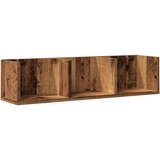 vidaXL CD zidna polica staro drvo 75x18x18 cm konstruirano drvo | shoptok.hr