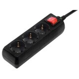  PRODUŽNI KABL HAMA, CRNI, 3 UTIČNICE, 1,4M | Eponuda.ba