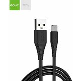 USB kabl na Tip C 1m GOLF GC-64t crni Cene