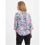 Orsay Light Blue Ladies Floral Blouse - Ladies | Shoptok.si