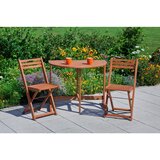 Gardenson Vrtna Zložljiva Miza Rebel, 90x72x60cm, Masivno | Shoptok.si