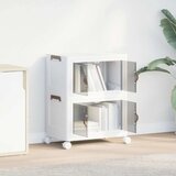 vidaXL Složiva kutija za pohranu kotačima 2nivoa 28L 48,5x29,5x59,5 cm | shoptok.hr