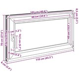 vidaXL podrumski prozor "RISOR" 110x70 cm Okretno-nagibni DIN desni bijeli | shoptok.hr