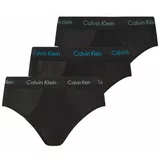 Calvin Klein Spodnjice 3pack slip stretch cotton Črna