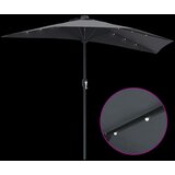  Vrtni suncobran Antracit 294 x 150 x 223 cm Poliester i čelik | shoptok.hr