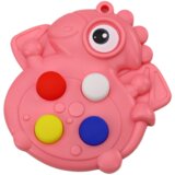 Pop It Dinosaur Antistress Sensory Pink Pocket | shoptok.hr