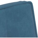 vidaXL Sprostitveni stol Blue 64x74x84 cm Velvet | Shoptok.si