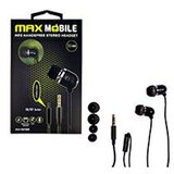 Max Mobile In-ear slušalice KV-1373 HANDSFREE CRNA | shoptok.hr