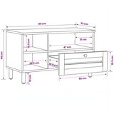  Ormari za skladištenje s ladicama Smeđa 80 x 33 5 x 46 cm | shoptok.hr