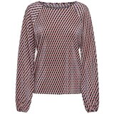 Only Topi & Bluze Top Nisa L/S - Dress Blues Rožnata Cene