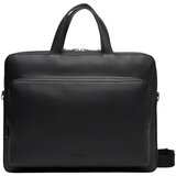 Calvin Klein Torba za prenosnik Micro Pebble Slim Briefcase 36 LV04D3012G Črna | Shoptok.si