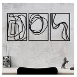 Wallity zidna dekoracija Achermus, 120x54cm, Crna | ePonuda.com