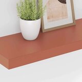  Polica na zidu 4 pcs Crvena 50 x 23 x 4 cm Konstruirano drvo | shoptok.hr