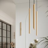 Sollux Stenska svetilka v zlati barvi ø 2,5 cm Fideus – | Shoptok.si