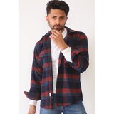 Dewberry G697 MEN'S SHIRT-NAVY-BURGUNDY | shoptok.hr