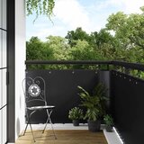  Ekran za balkon s rupama Crna | shoptok.hr