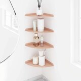  Ležeča polica s polico 4 pcs Roza 24 x 24 x 2 cm, (5000307424) | Shoptok.si