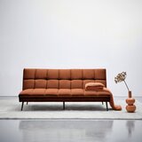 MID.YOU ZOFA S POSTELJNO FUNKCIJO, opečnato rjava tekstil | Shoptok.si