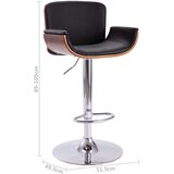  Barski stolček črno umetno usnje, (20624457) | Shoptok.si