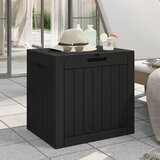  Vrtna kutija za pohranu crna 55,5 x 43 x 53 cm polipropilen | shoptok.hr