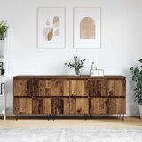 vidaXL Komode 3 pcs Staro drvo 180 x 35 x 70 cm Konstruirano drvo Cijene