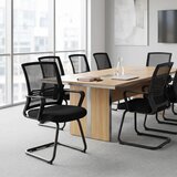  Set od 2 ergonomske uredske stolice bez kotačića crne | shoptok.hr