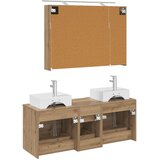  Set namještaja za kupaonicu 4 kom. Hrast artisan | shoptok.hr