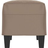 vidaXL Klop taupe 70x35x41 cm tkanina iz mikrovlaken | Shoptok.si
