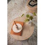 Zuiver Okrogla klubska mizica v kamnitem dekorju v naravni barvi ø 80 cm Noble – | Shoptok.si