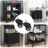  Dizalni kotač 2 pcs Crna 40,4 x 40,4 x 19,7 mm Željezo i najlon | shoptok.hr