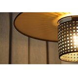 Duolla - Viseći luster na kablu TOKYO RATTAN 1xE27/15W/230V Ø 50 cm zlatna/crna | Eponuda.com