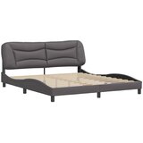  Okvir za krevet bez madraca Hvar sivi 180x200 cm od umjetne kože | shoptok.hr