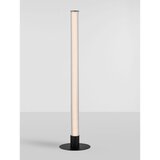 Nova Luce Mat crna LED stojeća svjetiljka aluminijska s mogućnosti zatamnjivanja sa staklenim sjenilom (visina 130 cm) Glovia – | shoptok.hr