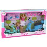  Lutke za igru mama i kćer na skuterima - zeleno/plavi | shoptok.hr