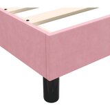 Box spring krevet s madracem ružičasti 80 x 220 cm baršunasti | shoptok.hr