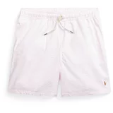 Polo Ralph Lauren Kratke kopalne hlače pastelno roza / bela