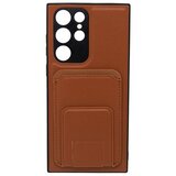  Maska za telefon LEATHER MAGSAFE WALLET za Samsung S22 Ultra braon | Eponuda.com