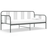  Za krevet na razvlačenje sivi metalni 90 x 200 cm Cijene