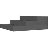  Sadilica siva 78x78x27 cm od masivne borovine | Eponuda.com