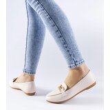 Gemre Beige loafers with a buckle Sovera | shoptok.hr