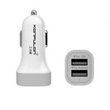 Konfulon auto punjač C17 dual usb 5V 2.1A sivi Cene